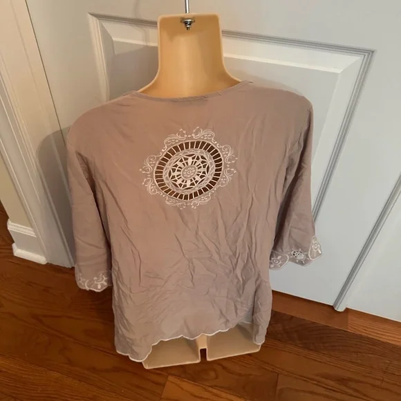 Solitaire Ravi Khosla Women’s Embroidered Blouse - Picture 8 of 11